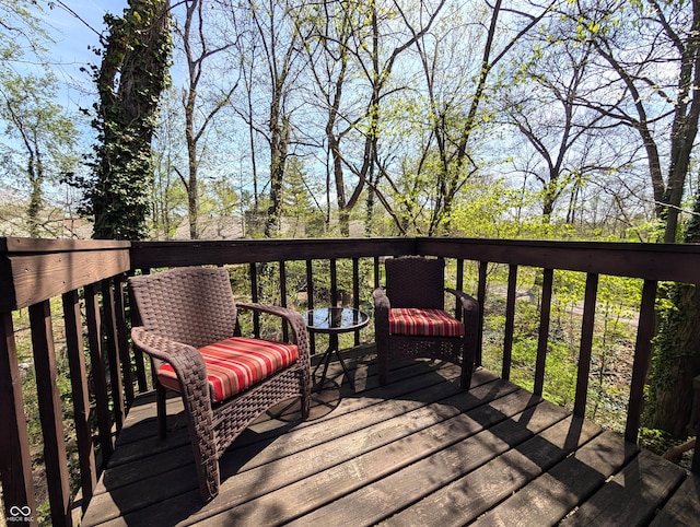view of deck