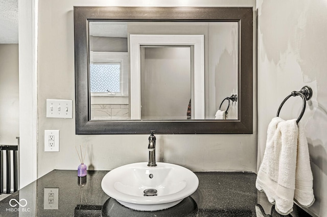 bathroom with a sink