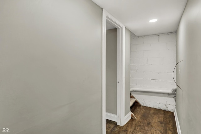 734 N Bradley Ave, Indianapolis, IN 46201 - interior space featuring wood finished floors