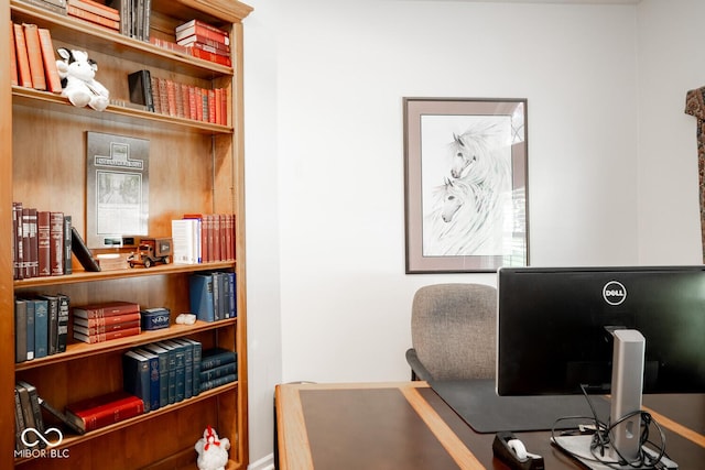view of office