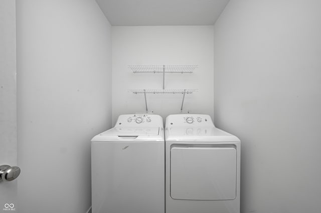 7265 Governors Row, Avon, IN 46123 - washroom with separate washer and dryer and laundry area