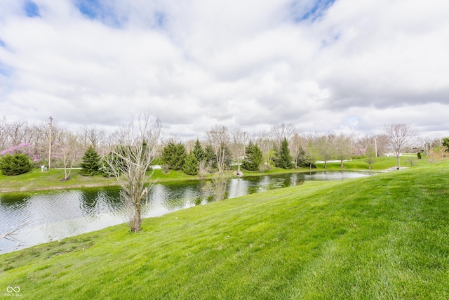 property view of water
