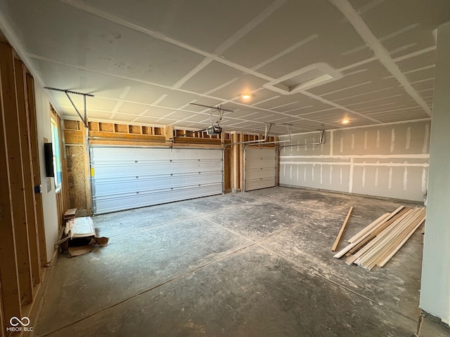 210 Aster Way, Greenfield, IN 46140 - garage with a garage door opener