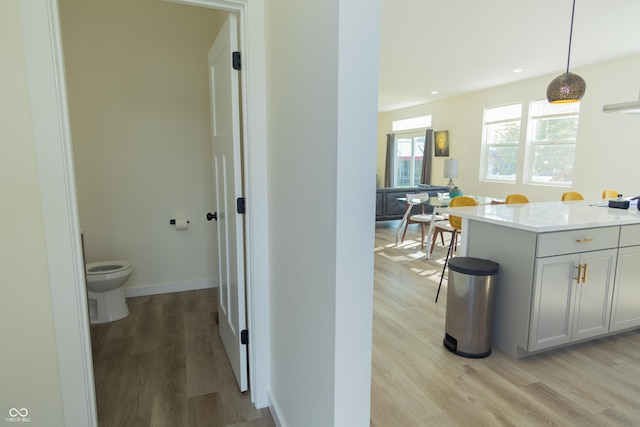 2302 Prospect St, Indianapolis, IN 46203 - interior space featuring light wood finished floors