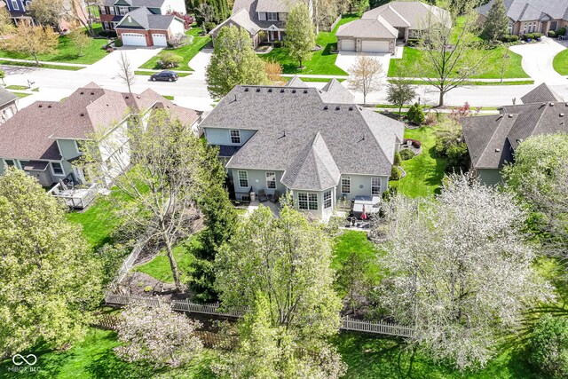 19311 Morrison Way, Noblesville, IN 46060 - aerial view with a residential view