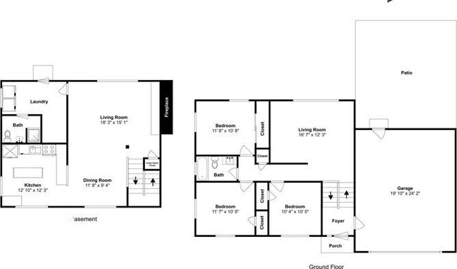 7206 Halden Pl, Indianapolis, IN 46214 - room layout