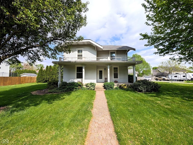 4335 River Rd, Columbus, IN 47203 - view of front facade featuring a porch