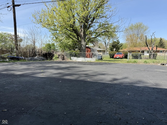 view of road