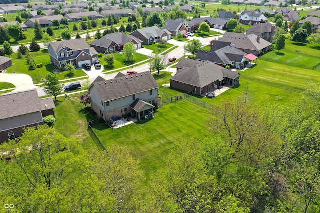 6054 Easy Ln, Indianapolis, IN 46259 - aerial perspective of suburban area