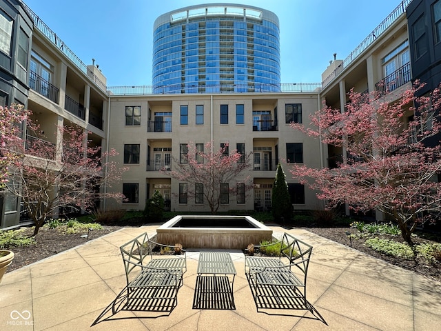 view of community