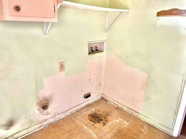 laundry area featuring laundry area and washer hookup