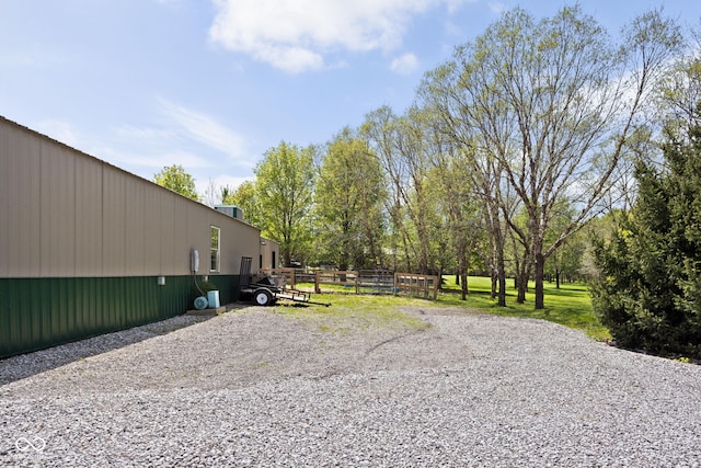 8551 E 300 S, Zionsville, IN 46077 - view of yard featuring fence
