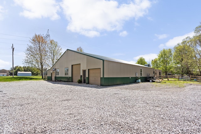 8551 E 300 S, Zionsville, IN 46077 - view of outbuilding with an outdoor structure and fence