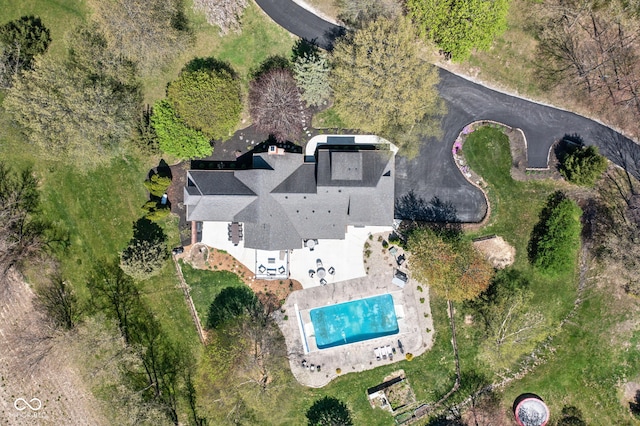 8551 E 300 S, Zionsville, IN 46077 - drone / aerial view
