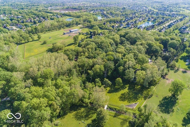 16632 Oak Rd, Westfield, IN 46074 - aerial overview of property's location featuring a heavily wooded area