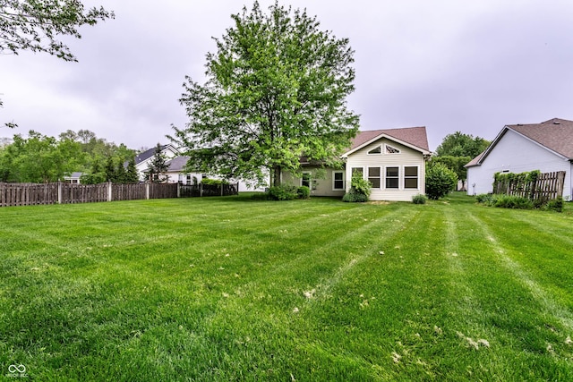 view of yard