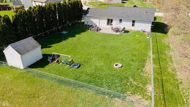 aerial view