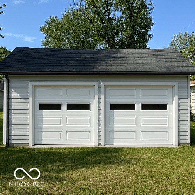 1802 Poplar St, Anderson, IN 46012 - view of detached garage