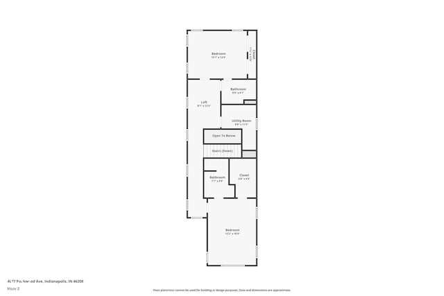 4077 Rookwood Ave, Indianapolis, IN 46208 - view of layout