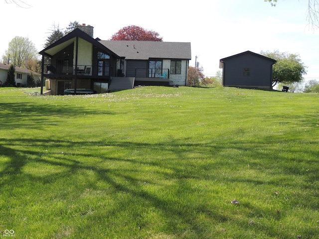 282 W Santee Dr, Greensburg, IN 47240 - view of grassy yard