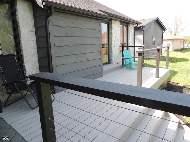 282 W Santee Dr, Greensburg, IN 47240 - view of deck