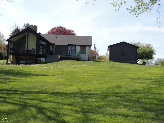 282 W Santee Dr, Greensburg, IN 47240 - view of grassy yard