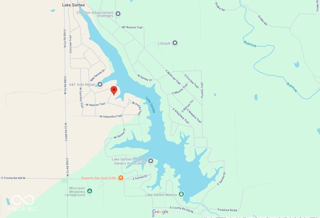 282 W Santee Dr, Greensburg, IN 47240 - map / location