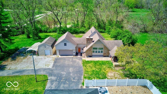 bird's eye view