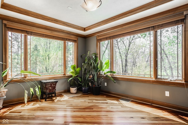 interior space featuring visible vents