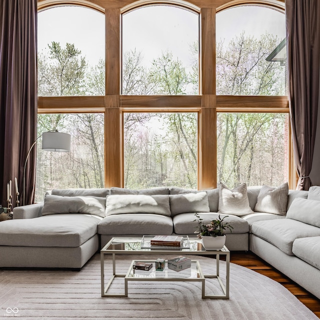 view of living room
