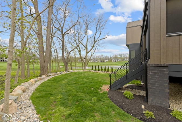 1333 Chatham Rdg Ct, Westfield, IN 46074 - view of yard featuring a water view