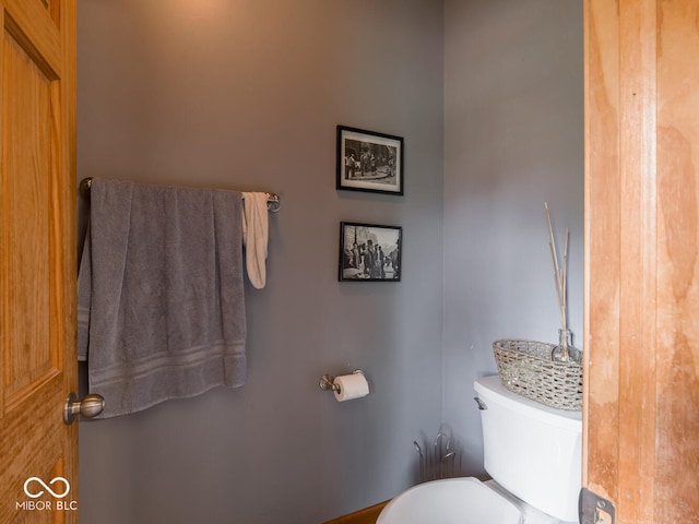 bathroom with toilet