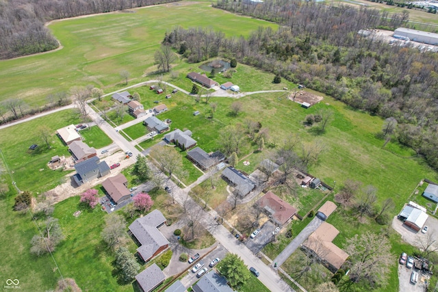 drone / aerial view