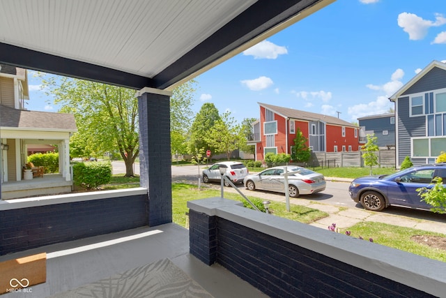 2005 Carrollton Ave, Indianapolis, IN 46202 - balcony with a residential view