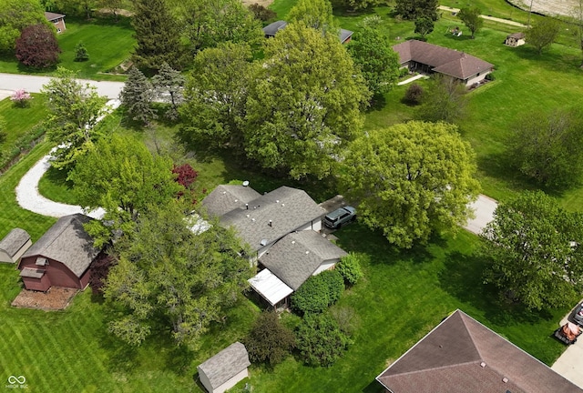 aerial view