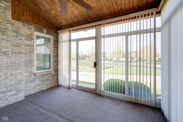 5839 Quail Run Dr, Indianapolis, IN 46237 - view of unfurnished sunroom
