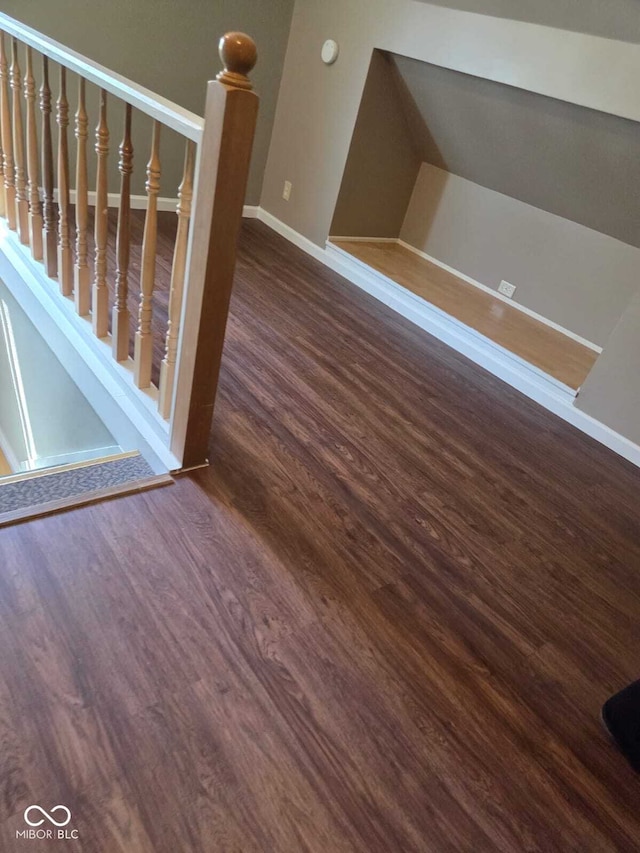 2819 W 16th St, Indianapolis, IN 46222 - interior space featuring baseboards and wood finished floors