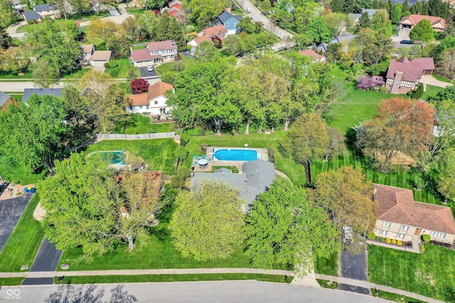 12669 Brookshire Pkwy, Carmel, IN 46033 - birds eye view of property featuring a residential view