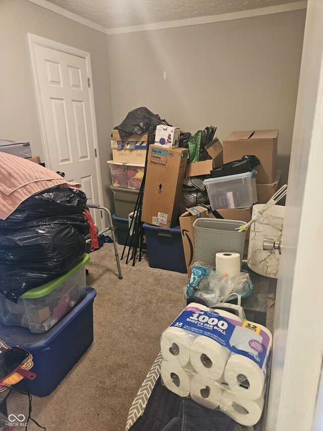 view of storage room