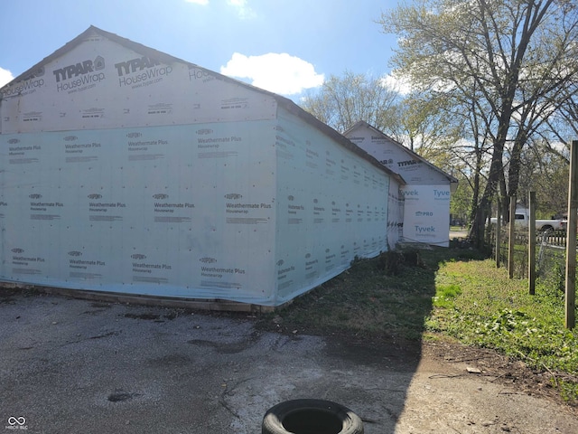 view of side of home