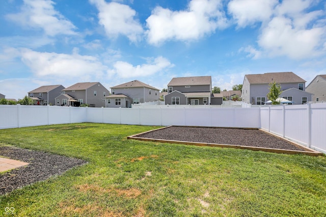 6827 Fallen Leaf Dr, Whitestown, IN 46075 - fenced backyard with a residential view