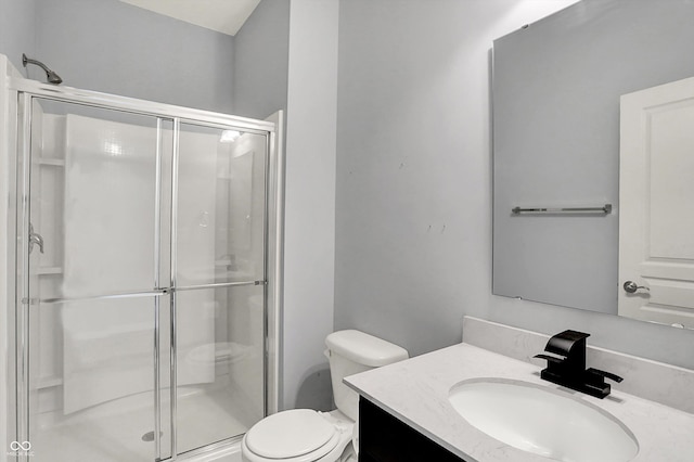 6827 Fallen Leaf Dr, Whitestown, IN 46075 - full bath with vanity and a shower stall