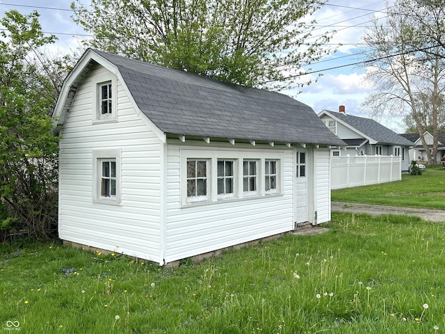 3434 Forrest Ter, Anderson Se, IN 46013 - view of outbuilding featuring an outdoor structure