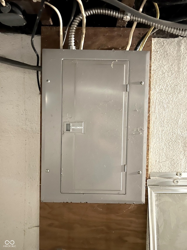 3434 Forrest Ter, Anderson Se, IN 46013 - utilities featuring electric panel