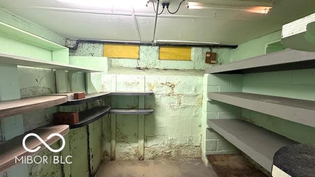 view of storage