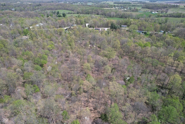 aerial view with a view of trees