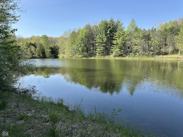 10770 W 650 S, Columbus, IN 47201 - property view of water with a wooded view