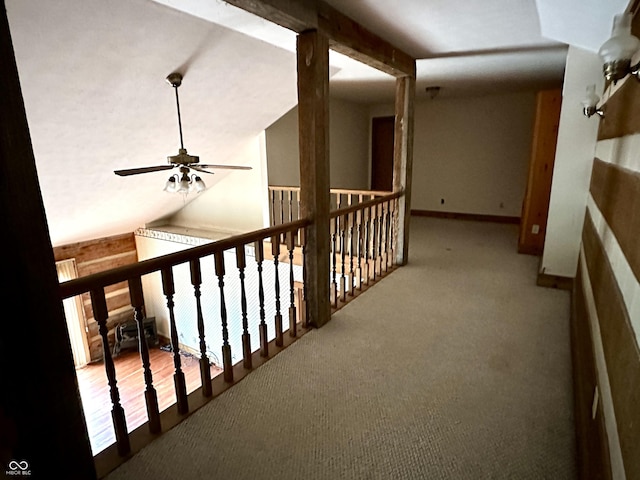 10770 W 650 S, Columbus, IN 47201 - hall featuring baseboards and carpet flooring