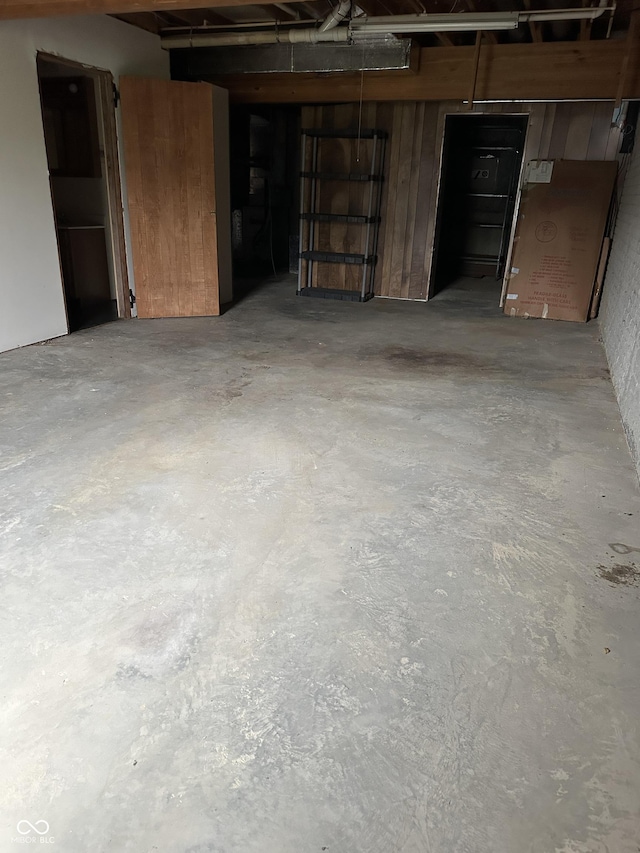 10770 W 650 S, Columbus, IN 47201 - view of unfinished basement