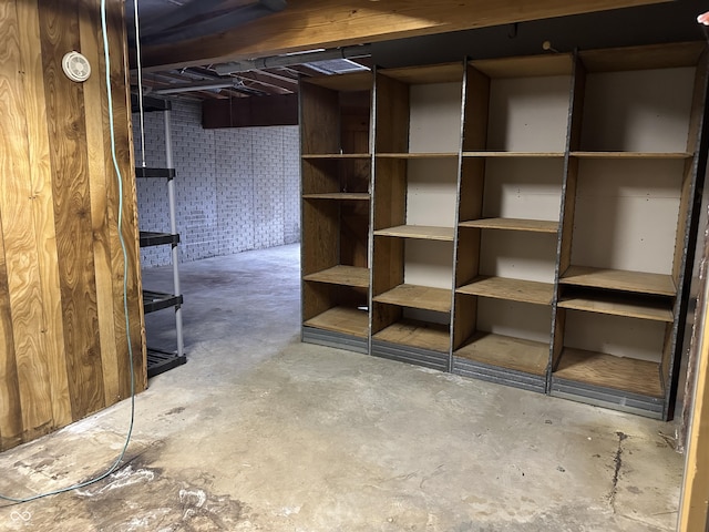 10770 W 650 S, Columbus, IN 47201 - view of unfinished below grade area